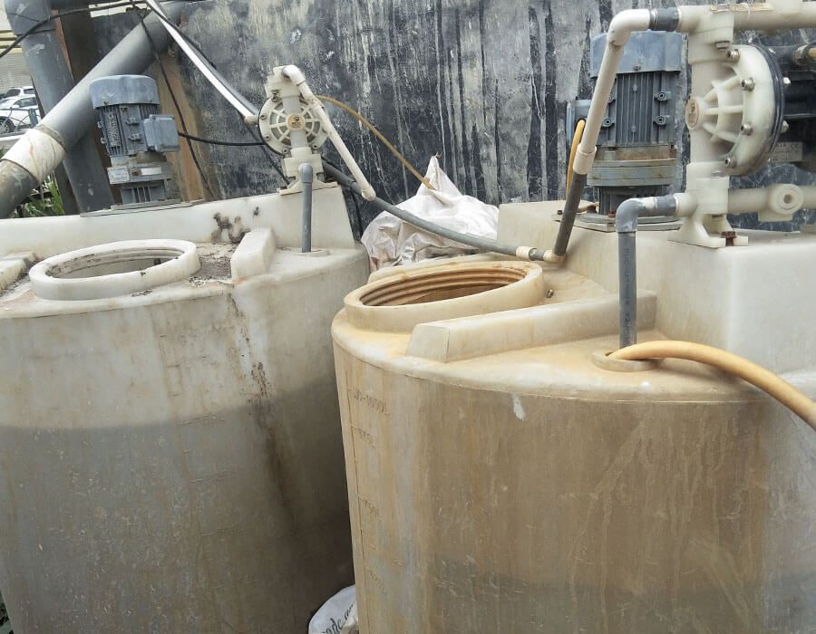 Tratamento de águas residuais de pedra de granito